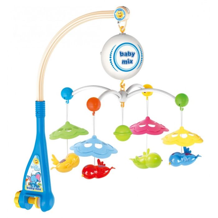 Mlektronisks muzikālais karuselis "Putniņi"