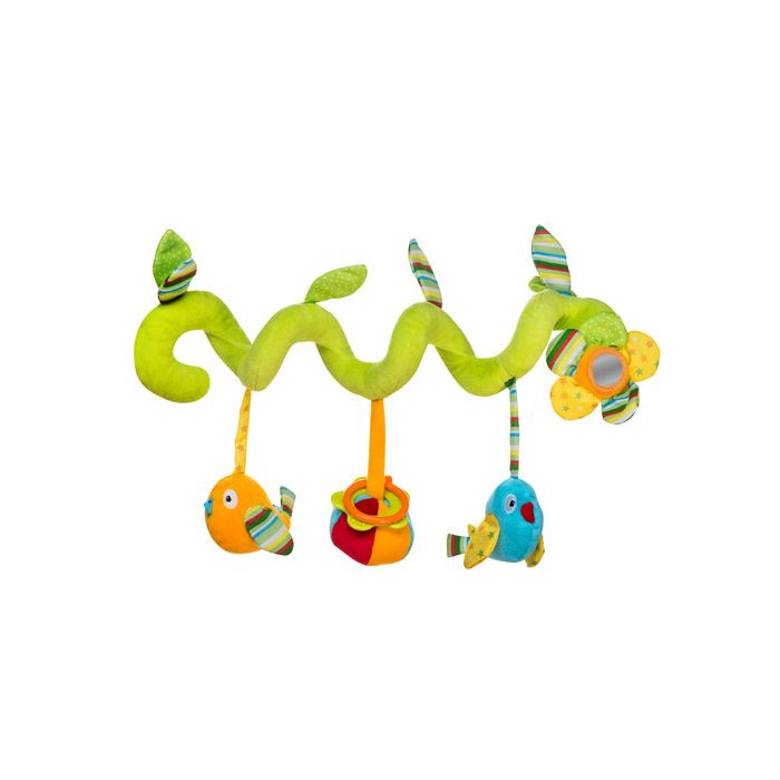 Mīksta rotaļlieta spirāle "Putniņi" 