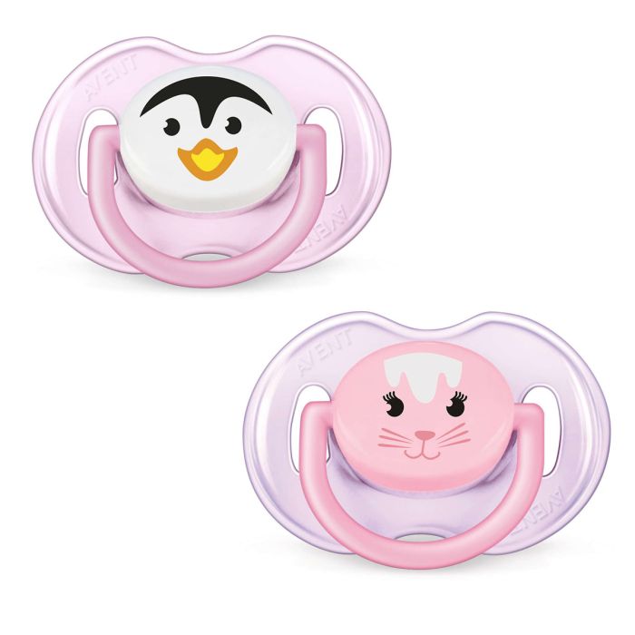 Knupīši AVENT "Classic" ortodontiskie 0-6m 2gab