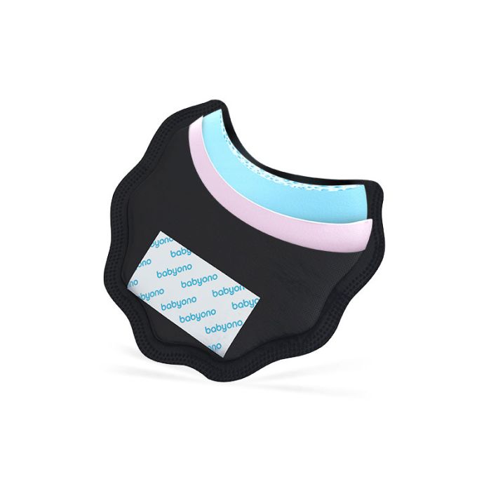 Laktācijas krūštura ieliktnīši BabyOno 24gab. melna krāsa