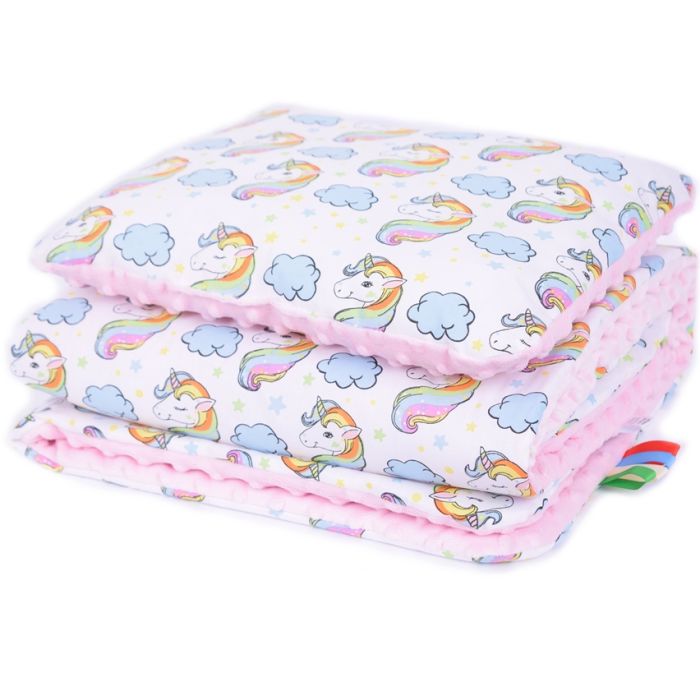 Komplekts "Fantasia" pleds 100x75cm un spilvens 30x40cm