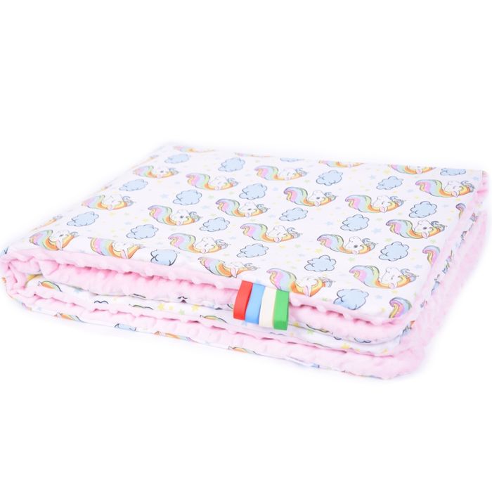 Komplekts "Fantasia" pleds 100x75cm un spilvens 30x40cm