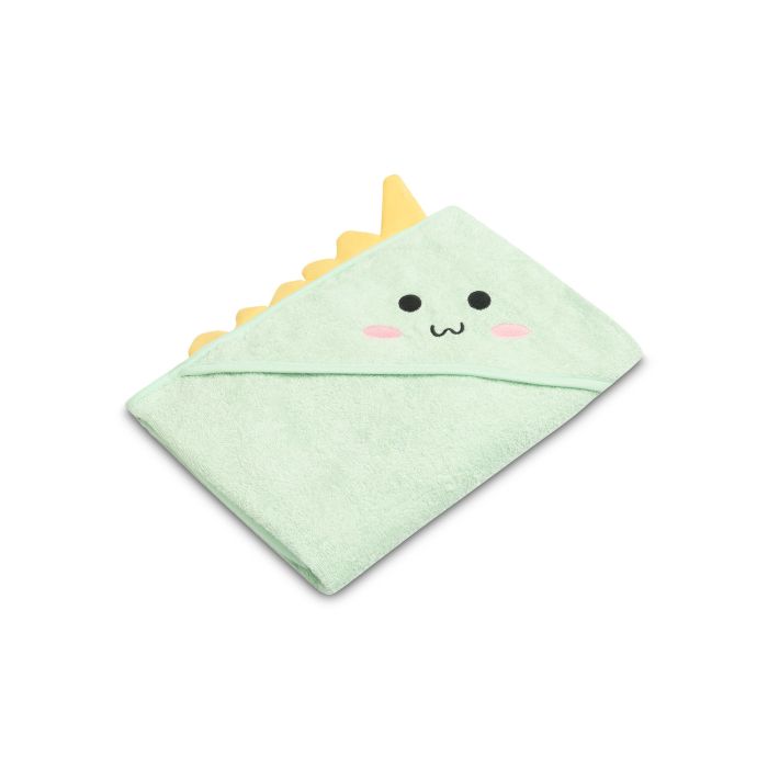 3D dvielis mazulim "Dinosaur" ar galvassegu 100x100cm "frotte"