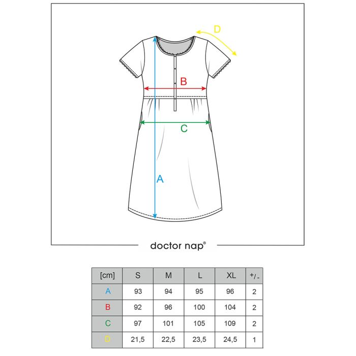 Kokvilnas naktskrekls grūtniecēm un barojošām "Chill" deep blue