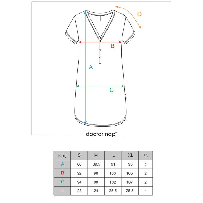 Kokvilnas naktskrekls grūtniecēm un barojošām  "LILY" black