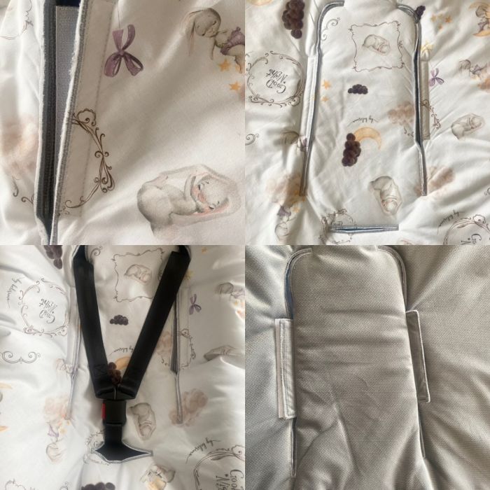 Autokrēsliņa guļammaiss "Petit" 90x90 cm