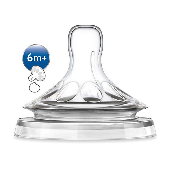 Knupīši AVENT "Natural" 6m+ biezai pārtikai