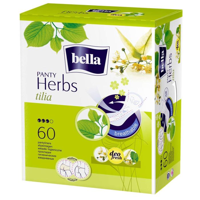 Ikdienas ieliktnīši Bella Herbs Tilia 60gab.