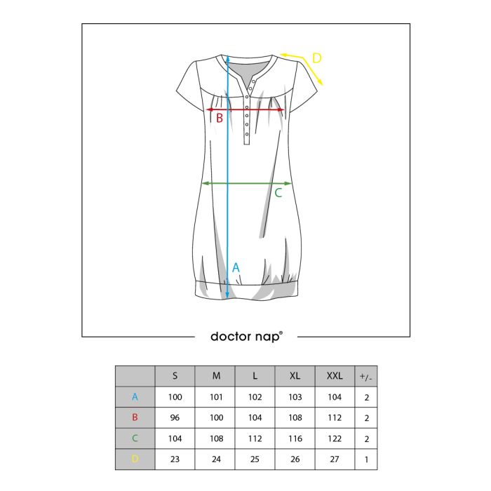 Kokvilnas naktskrekls grūtniecēm un barojošām "Jeans"  