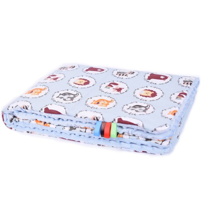 Komplekts "Family" pleds 100x75cm un spilvens 30x40cm