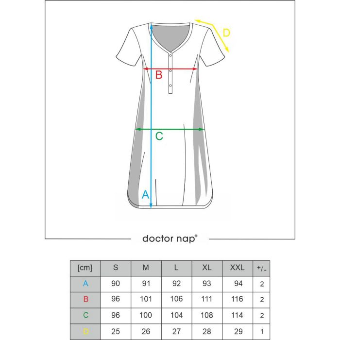 Kokvilnas naktskrekls grūtniecēm un barojošām  "Golden heart" dark