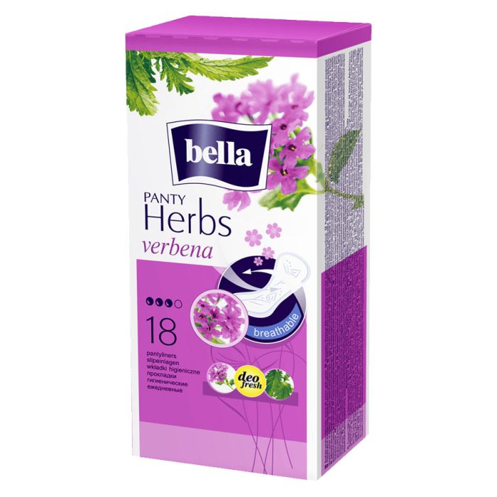 Ikdienas ieliktnīši Bella Herbs Verbena 18gab.