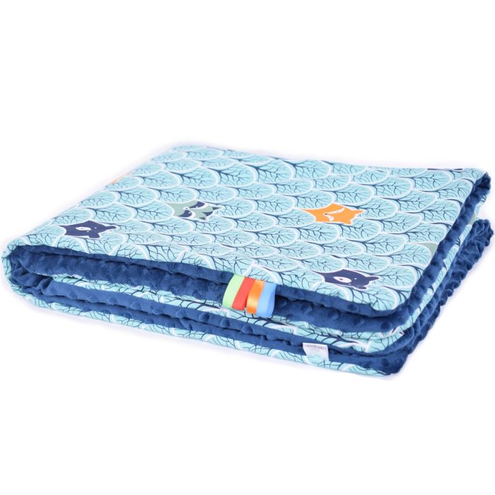 Komplekts "Forest" pleds 100x75cm un spilvens 30x40cm