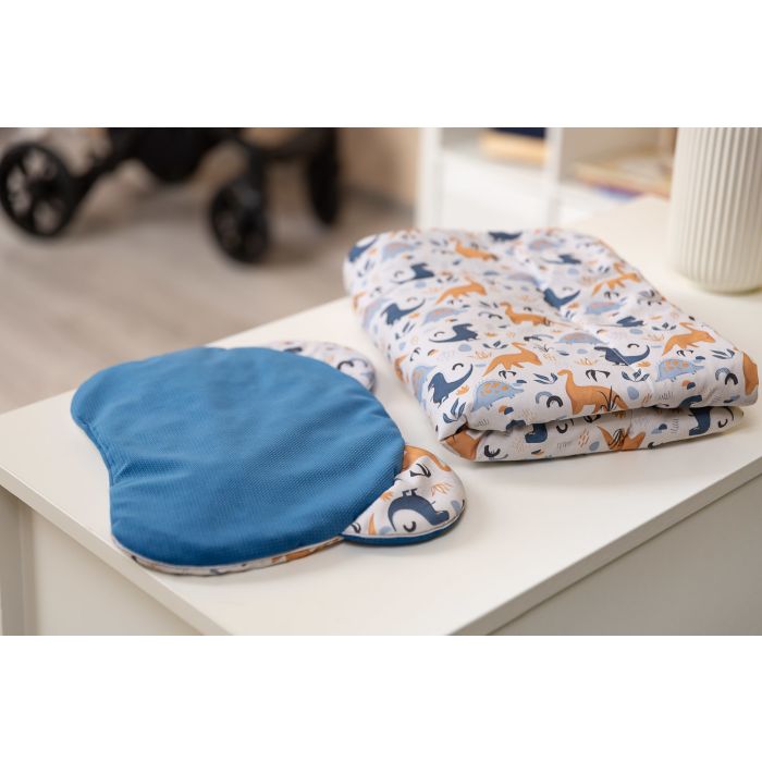 Komplekts "Dino" pleds 56x76 cm un spilvens 36x28 cm