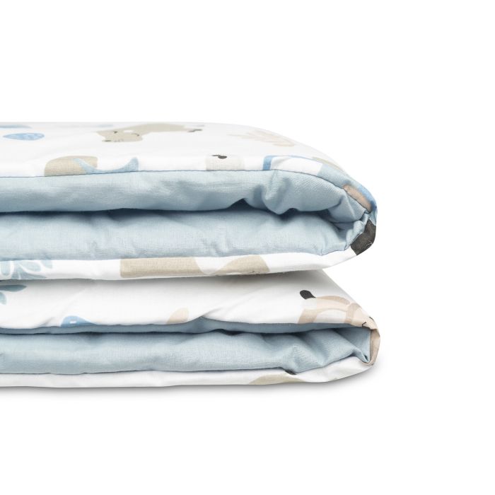 Gultas veļa bērniem  ar pildījumu 135x100 "Zoo jeans" 