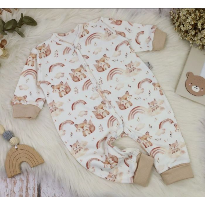 Zīdaiņu rāpulītis ar piedurknēm  "Foxy Dorothy" 