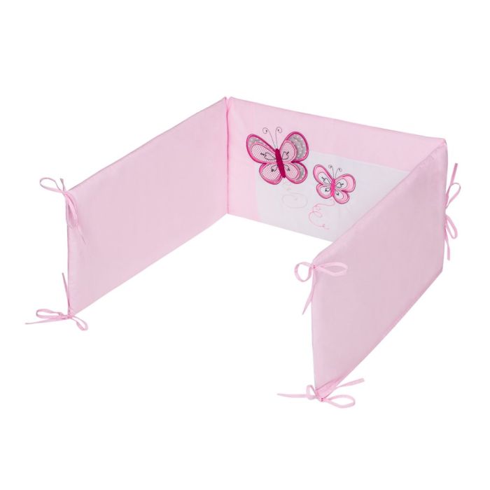 Bērnu gultas veļa ar apmales "Butterfly"