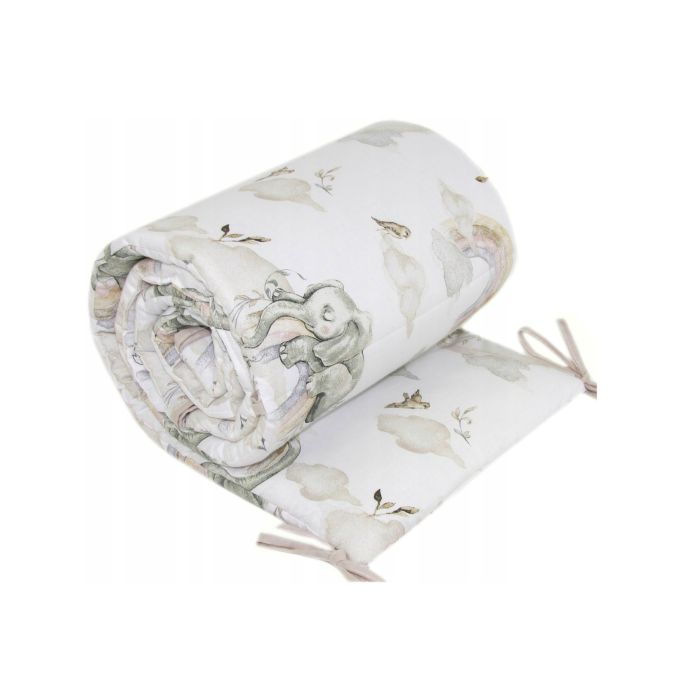 Lovytės apsaugėlė 180 cm "Elephants"