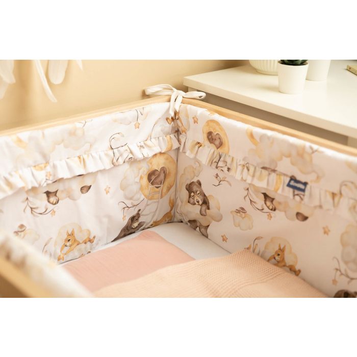 Bērnu Gultas Apmale  180 cm "Cosy clouds" 