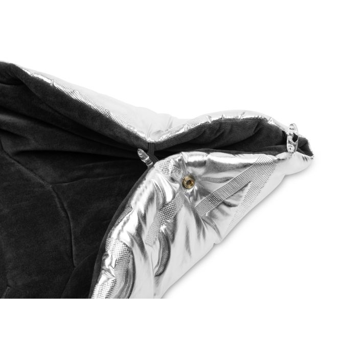 Guļammaiss bērnu ratiem "Aspen glamour" silver 