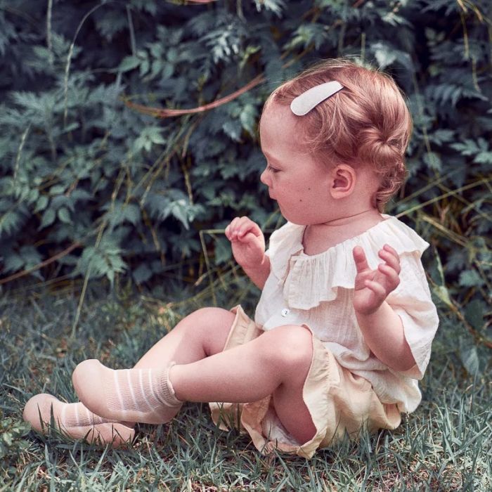 Mazuļu pirmās kurpes  Attipas "Bamboo bear" beige