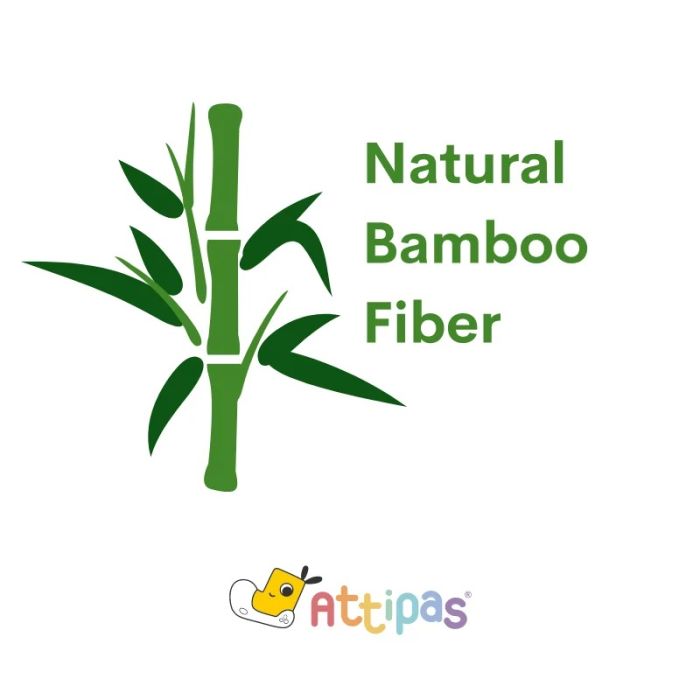 Mazuļu pirmās kurpes  Attipas "Bamboo bear" blue