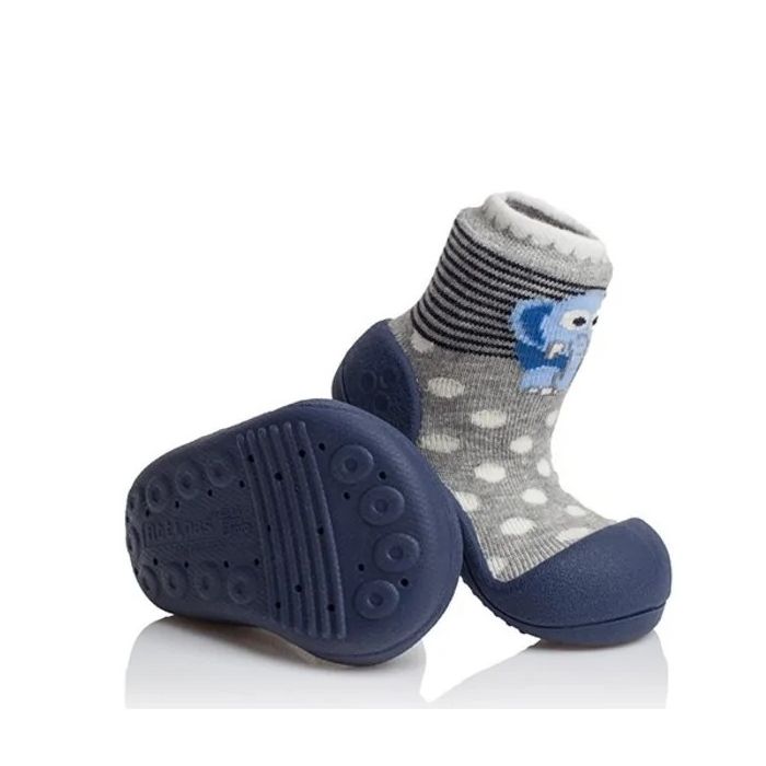 Mazuļu pirmās kurpes Attipas "Zoo navy" 