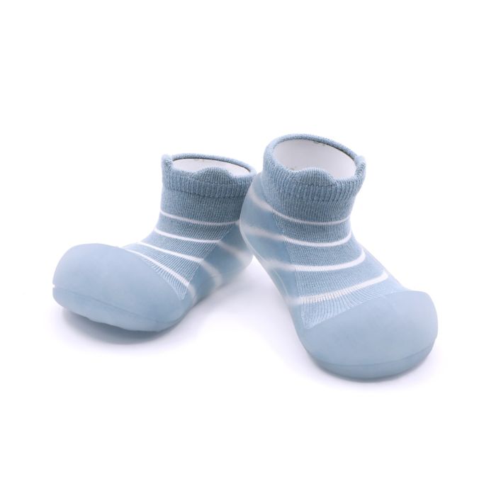 Mazuļu pirmās kurpes  Attipas "Bamboo bear" blue