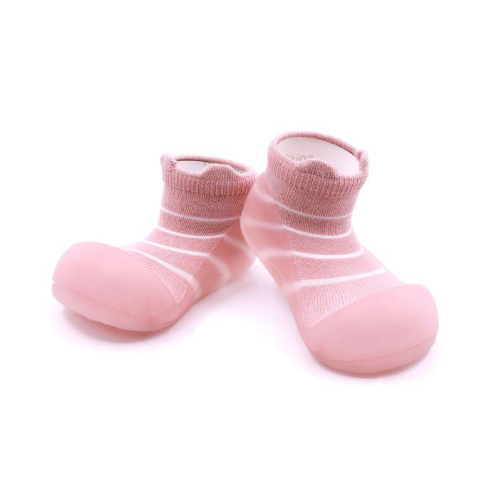 Mazuļu pirmās kurpes Attipas "Bamboo bear" pink
