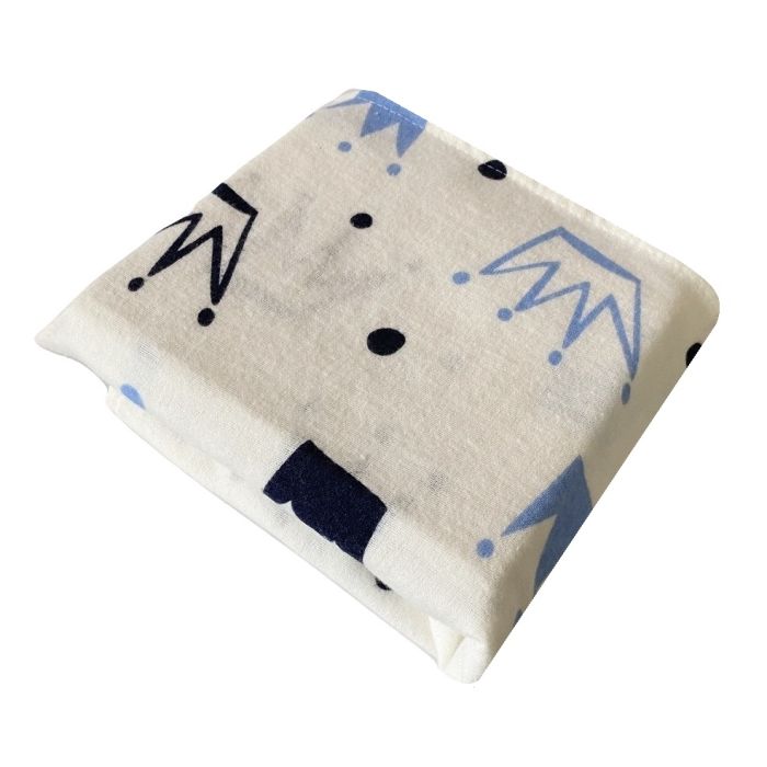 Autiņš flanēļa "Crown" 70x80 cm, ar zīmējumu, 1gb.