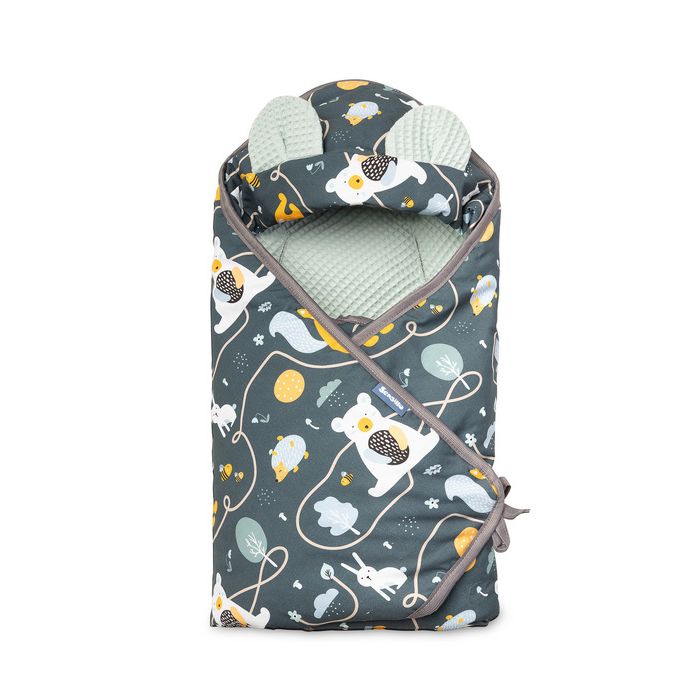 Autosēdeklīša guļammaiss "Paths" 90x90 cm 