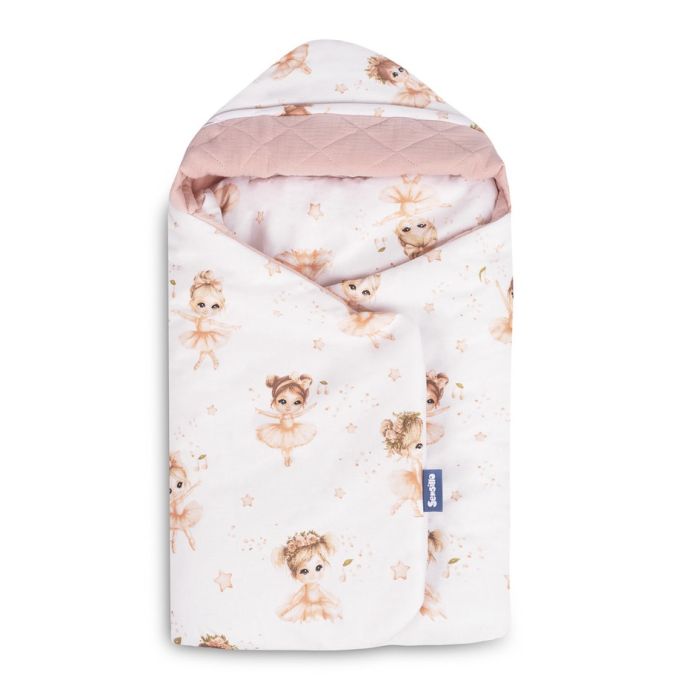 Autokrēsliņa guļammaiss  "Ballerina pink" XL