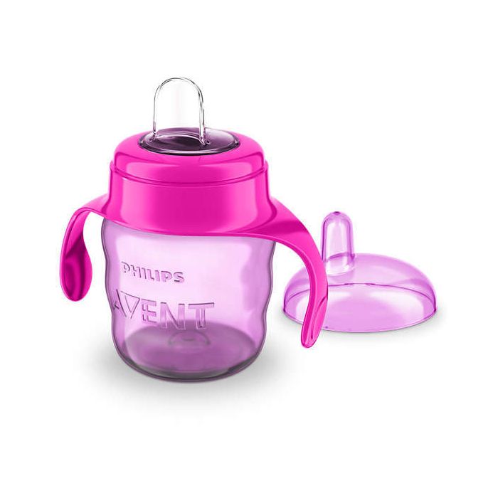 Philips Avent krūzīte  ar snīpi 6m+ 200 ml violeta krāsa