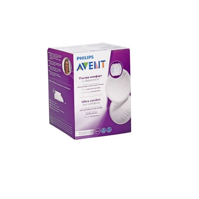 AVENT krūšturu ieliktnīši 100 gab.