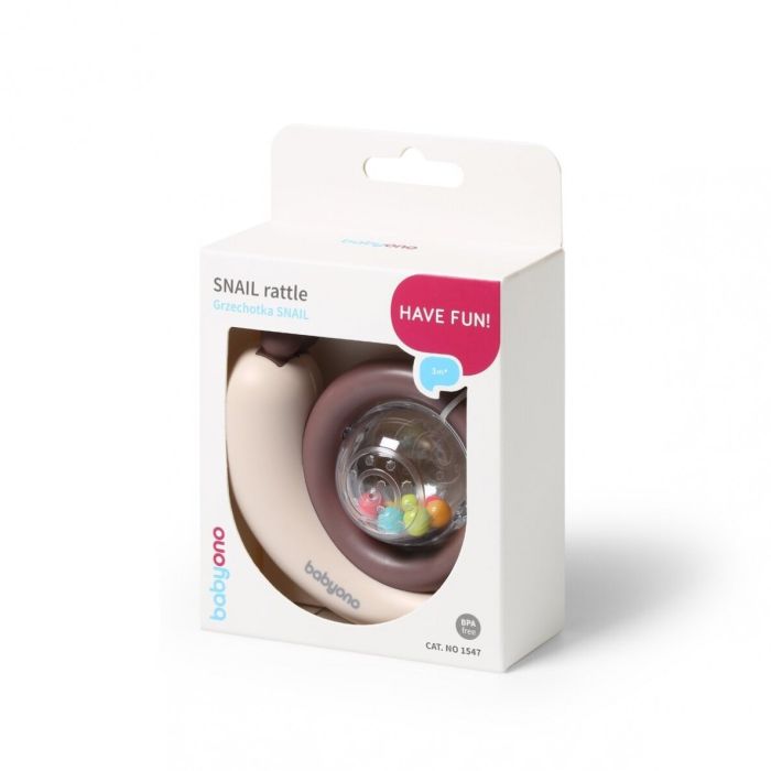 Bērnu grabulītis  BabyOno "Snail"