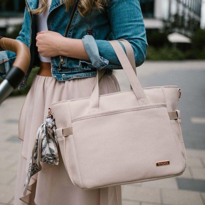 Stilīga mammas soma "Carmen beige" 