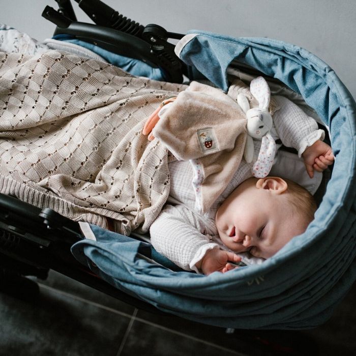 Adīts bambusa sega Babyono 100x75 cm beige