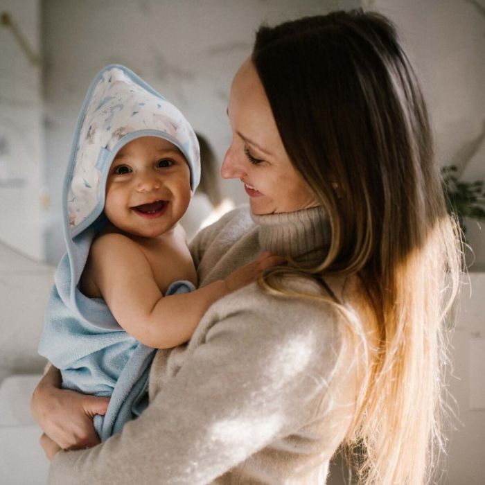 Frotē dvielis mazulim "Nature" 100x100 cm beige