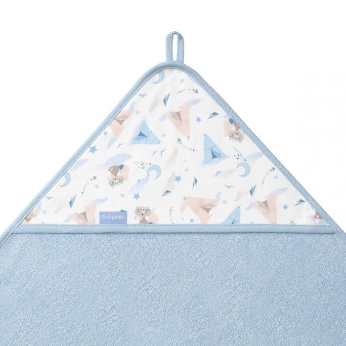 Frotē dvielis mazulim "Indiana" 100x100 cm  zils