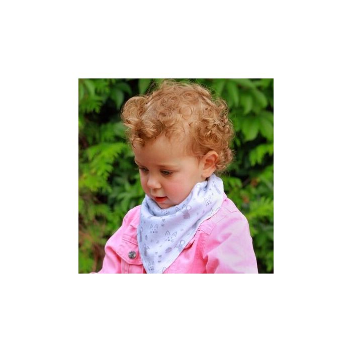 Bernu lacīte - šalli "CATS" 2 gab