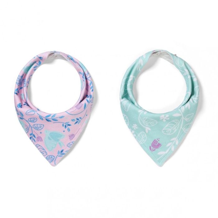 Bernu lacīte - šalli "Minty dreams" 2 gab