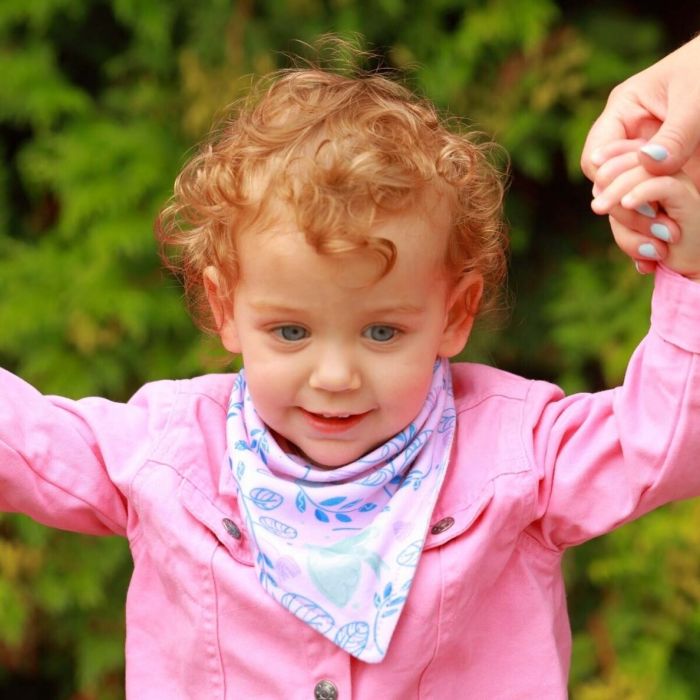 Bernu lacīte - šalli "Minty dreams" 2 gab