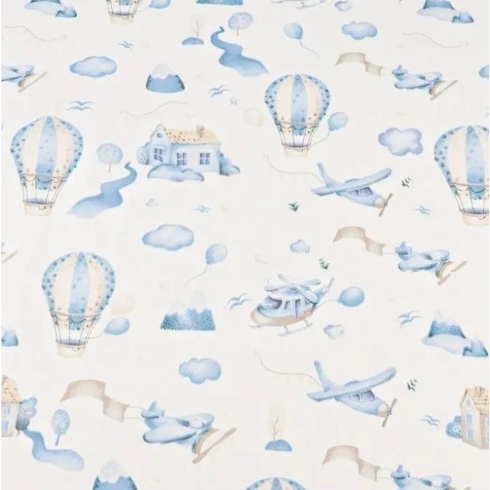 Bērnu palags ar gumiju  38x80 "Cotton story" - (Jūs varat izvēlēties krāsu)