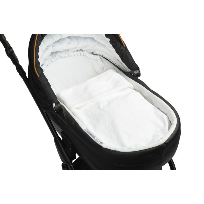 Bērnu pleds ar spilvenu "Soft cloud" 98x78 cm balts