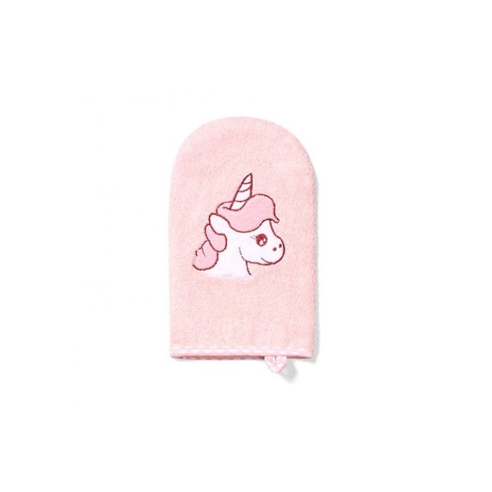 Bambukinė maudymo pirštinė kempinėlė kūdikiui