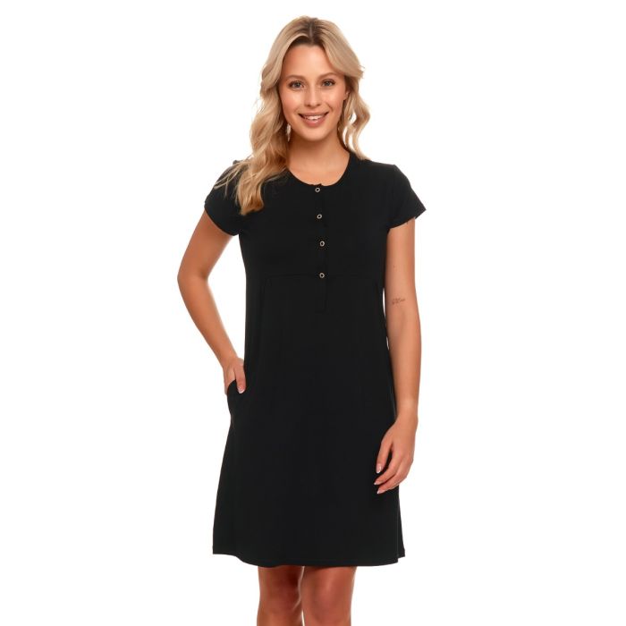 Bambusa naktskrekls grūtniecēm un barojošām "Organic" black