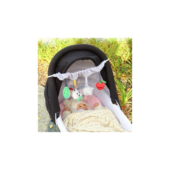 Adīts bambusa sega Babyono 100x75 cm bēšs