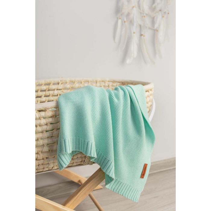 Megztas pledukas kūdikiui "Bamboo" iš bambuko viskozės 100x80