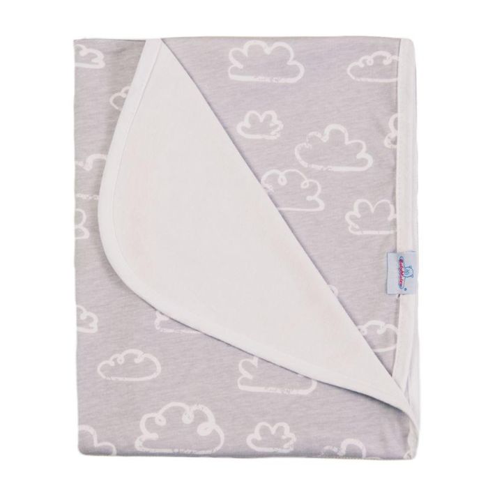 Bambusa Divpusējs pleds "Clouds" 100x75cm  