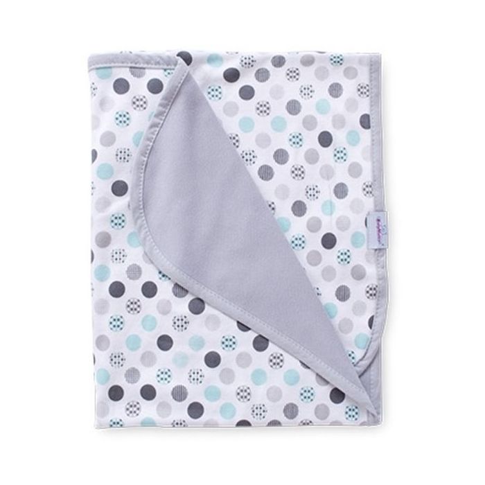 Bambusa Divpusējs pleds "Dots" 100x75cm  